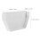 gutter outlet seal Gutter Downspout Plug PVC Block Debris Home Improvement 1Pcs 6