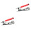 2Pcs High-Grade Woodworking Scribing Tools Adjustable Line Maker Gauge 3