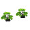 2Pcs Artificial Bonsai Tree for Plastic Decoration 3