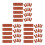 300Pcs Handmade PU Tags Light Brown for Crochet Sewing Labels 3
