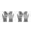 2 Pairs Anti- Gloves Work Stab Proof Resistant Labor Protective 9