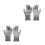 2 Pairs Anti- Gloves Work Stab Proof Resistant Labor Protective 10