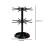 2-Tier Rotating Bracelet & Ring Holder Stand Black 4