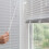 5Sets White Plastic Vertical Blind Tilt Rods with Hooks for Home Use 5