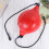 2Pcs Pear Shape Boxing Ball Red PU Reflex Training Bag 5