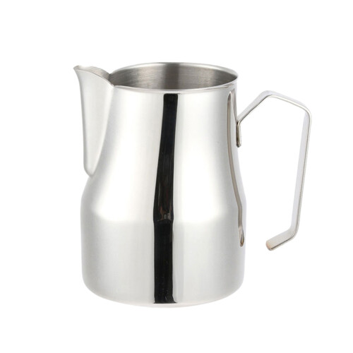 3Pcs Stainless Steel Creamer Frothing Pitcher Silver Handle 1
