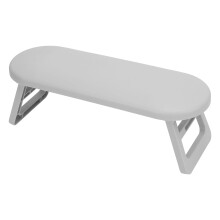 Nail Hand Rest Foldable Cushion for Salon Washable Gray 2pcs Comfort