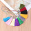 20Pièces -Pages Pompons Artisanaux Polyester Couleurs Assorties 9