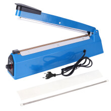 Gebruiksvriendelijke handmatige zakkensealer met impulswarmteverzegeling. Geen opwarmtijd nodig. Temperatuur instelbaar. Lichtgewicht ontwerp.