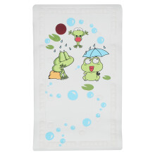 Eco Friendly Kids Bathtub Mat With Suction Cups Non Slip Bath Mat Temperature Indicator Soft And Comfortable For Children Machine Washable Easy To
