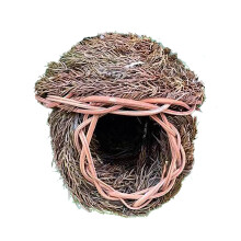 Outdoor Bird Houses For Garden Natural Atmosphere Enhancer Pine Needle Bird Nest Shelter With Hand Woven Structure For Birds Sanctuary And Floral