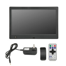 Ramă foto digitală wireless cu videoclipuri, sunet și muzică, rotire automată, temporizare zilnică, pornire și oprire, material ABS,