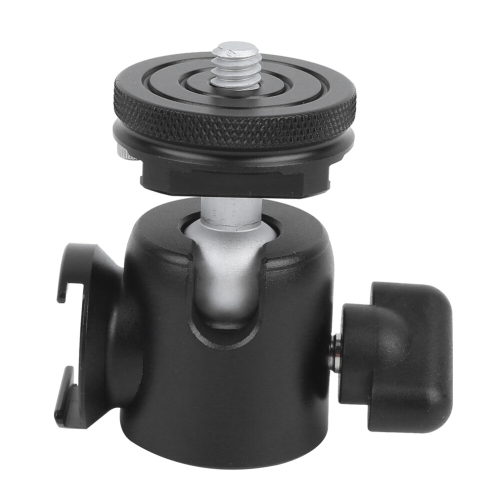Mini Lightweight And Portable Ball Head For Tripod, Panoramic Ballhead With360degree Swivel Tripod Head Adjustable Angle Metal Ballhead With 9049227953462