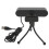 Webcam Full HD com dois microfones estéreo e controle automático de exposição, design universal com clipe para laptops e desktops, compatível 1