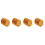 4Sets Gouden Creatieve Snackplateaus Met Opslagrek 5