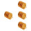 4Sets Gouden Creatieve Snackplateaus Met Opslagrek 7