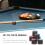 12Pièces Craies Billiard Colorées Assorties, Pour Usage Avec Queue 6