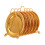 4Sets Gouden Creatieve Snackplateaus Met Opslagrek 11