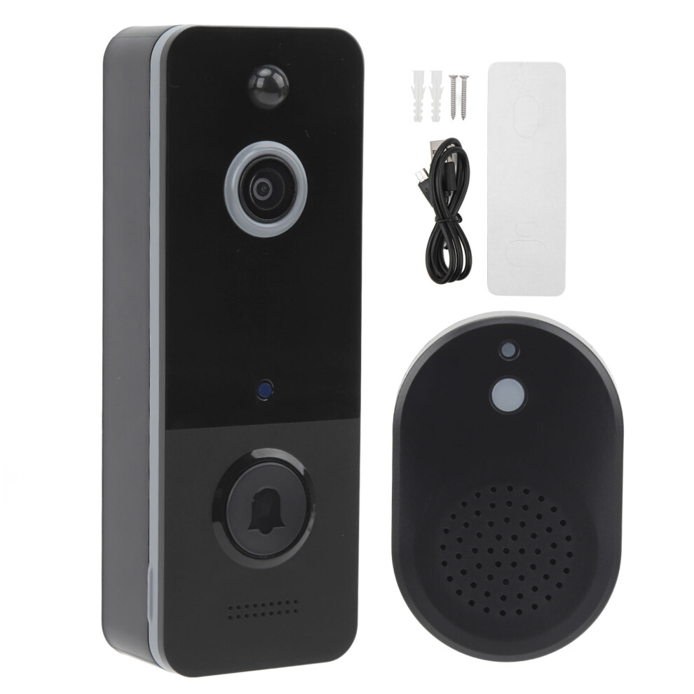Home Security Doorbell With Real Time Alerts Cloud Storage Smart Video Surveillance Motion Detection Two Way Audio Night Vision Capabilities 9071309179057