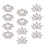 24St Kinder Strass Kroon Haar Kam Elegant Haaraccessoire 8