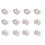 24St Kinder Strass Kroon Haar Kam Elegant Haaraccessoire 9