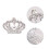 24St Kinder Strass Kroon Haar Kam Elegant Haaraccessoire 10