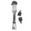 Tow Hitch Receiver Lock - White Iron, 0.5in Pin 2