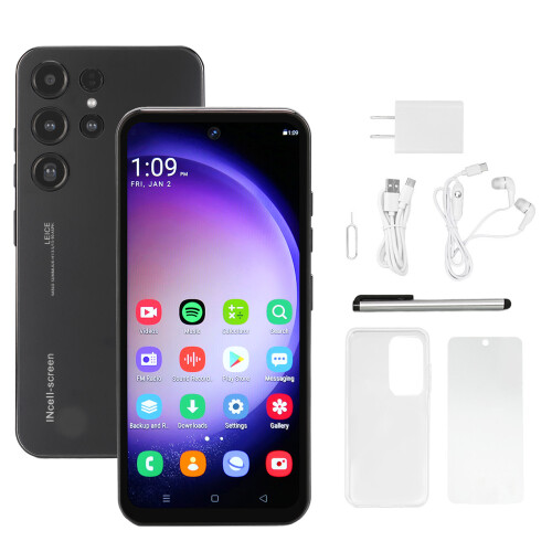 Ξεκλείδωτα smartphones Οθόνη Android13.0 HD Διπλές υποδοχές SIM Επεκτάσιμη αποθήκευση Face ID