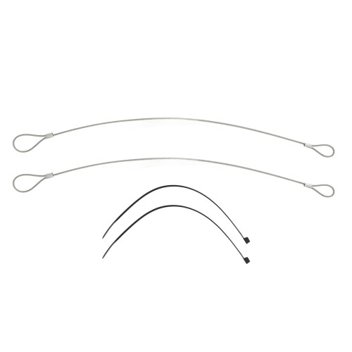 RP604802 2Pcs Hood Release Cable Kit C4 84-96 1