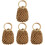 4Pièces Mini Sac À Main Coton Pour Plage Été 9
