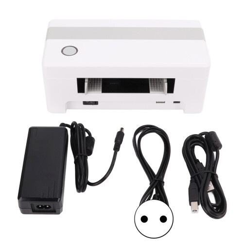Barcode Label Printer WiFi Bluetooth USB Shipping Thermal Printer for Amazon eBay Shopify High Speed Multi Functional with Auto Calibration