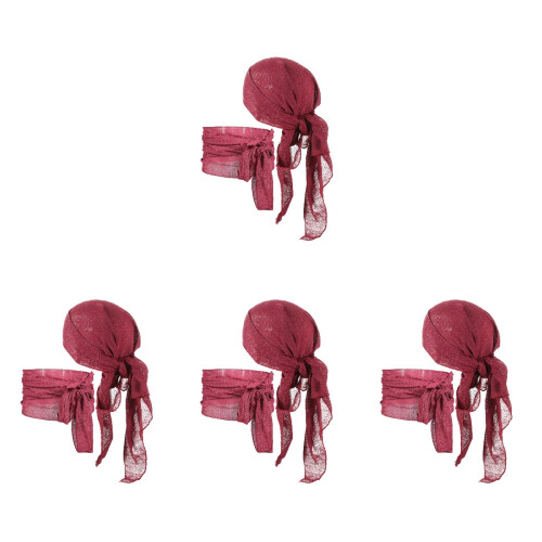 4Sets Piratenhoed & Accessoires & 2