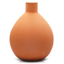 The Olla Company | Olla Classic Large ? Clay Watering Pot with lid | Terra Cotta Clay Irrigation Pots| Self Watering Ollas While on Vacation