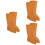 3Paires Coton Respirantes Confortables 6