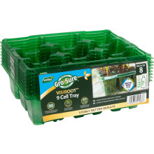 Gro-Sure 70200212 Visiroot 9 Cell 8pk Propagation kit, Green, 11.0 cm*17.5 cm*23.0 cm