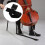 3St Cello Eindpin Antislip Nylon Rubber Duurzaam Zwart 6