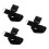3St Cello Eindpin Antislip Nylon Rubber Duurzaam Zwart 9