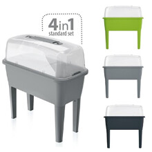 rg-vertrieb Raised Flower Pot Cold Frame Greenhouse Flower Box 3 Colours