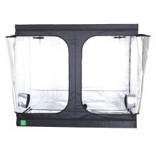 Budbox Lite Range - 1.2M Up To 2.4M Silver Mylar Grow Room Tents Hydroponics (LITE - 120 x 120 x 180)