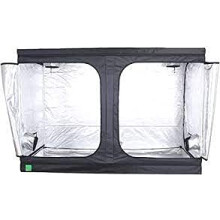 Budbox Lite Range - 1.2M Up To 2.4M Silver Mylar Grow Room Tents Hydroponics (LITE - 150 x 300 x 200)