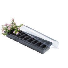 Muddy Hands 20 Cell Windowsill Propagator - Perfect Plant Germination Seedling Seed Stater Tray Kit (Made from Recycled Plastic)