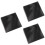 6Paquets Grille Drainage Pots Fleurs Noir Réutilisable Jardin 6