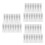 90St Draagbare Plastic Geurflesjes 2Ml Mini Spray Transparant 4