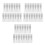 90St Draagbare Plastic Geurflesjes 2Ml Mini Spray Transparant 5
