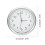 3St Witte Mini Digitale Auto Metalen Stick on Decoratieve 2