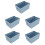 5Pcs Wardrobe Clothes Organizer Drawer Grey Foldable Boxes for Storage 8