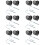 12Ensembles Attache Remorque Noire Acier Durable Accessoires 7
