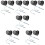 12Ensembles Attache Remorque Noire Acier Durable Accessoires 9