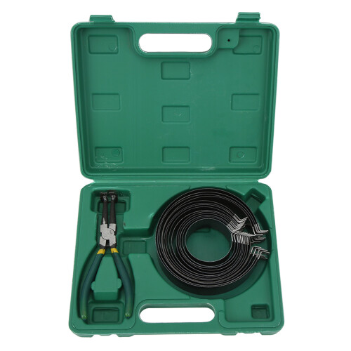 Heavy Duty Pliers Piston Ring Compressor Tool Adjustable Sizes Car Engine Maintenance Positive Compression Corrosion Resistant Universal Application 2