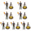 7Ensembles Figurines Miniatures Créatives Accessoires Pour Paysage 7